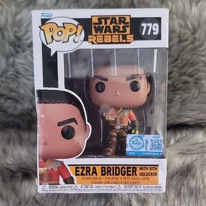 Funko Pop Star Wars Rebels Ezra Bridger with Holocron